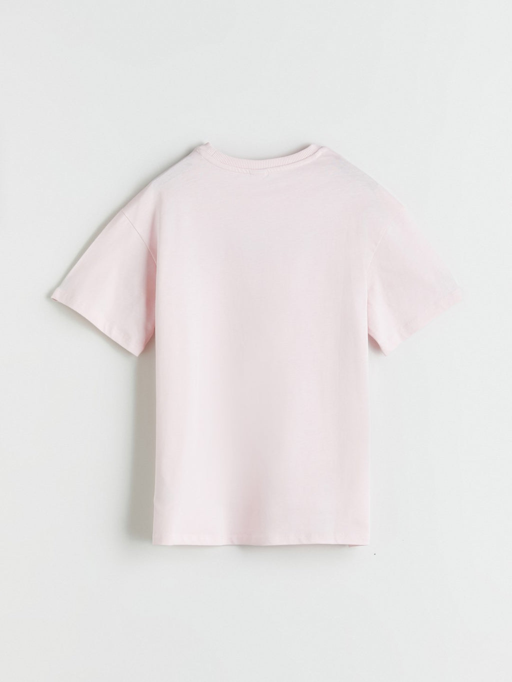 LCW Kids Pink Crew Neck Girls T-Shirt