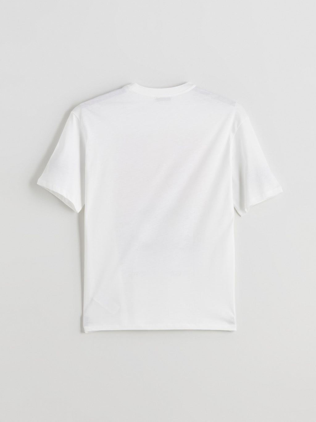 LCW Vision Ecru Crew Neck Roman Printed Oversize Women T-Shirt