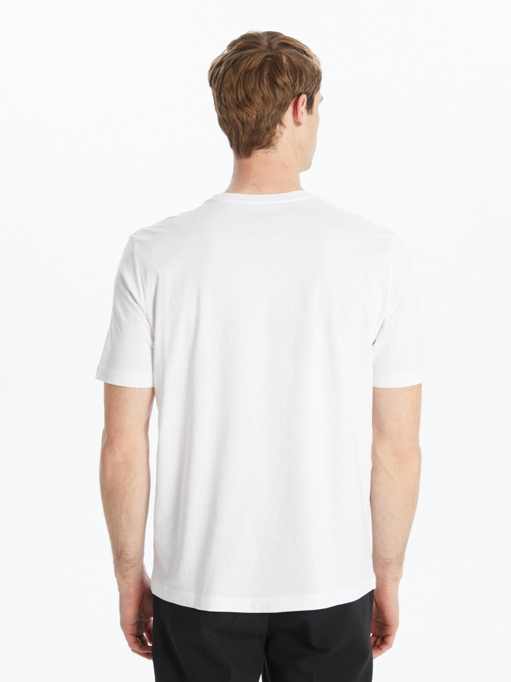 LCW Classic Crew Neck Short Sleeve Men T-Shirt 2-Pack