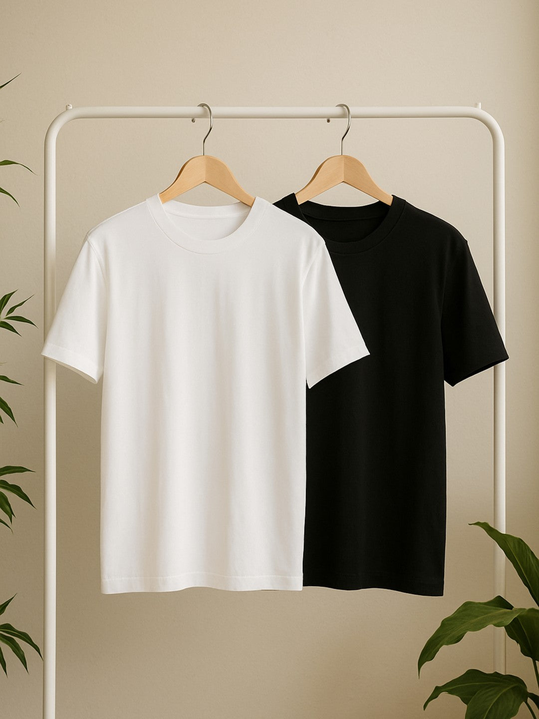 LCW Classic Crew Neck Short Sleeve Men T-Shirt 2-Pack