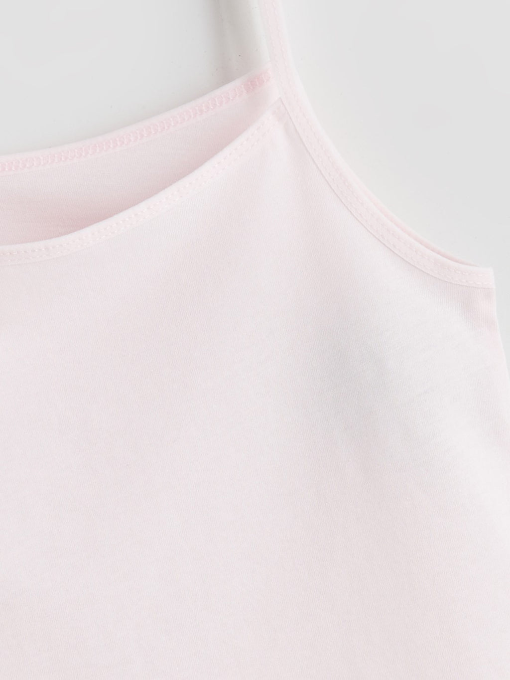 LCW Kids White Square Neck Girls Tank Top 3-Pack