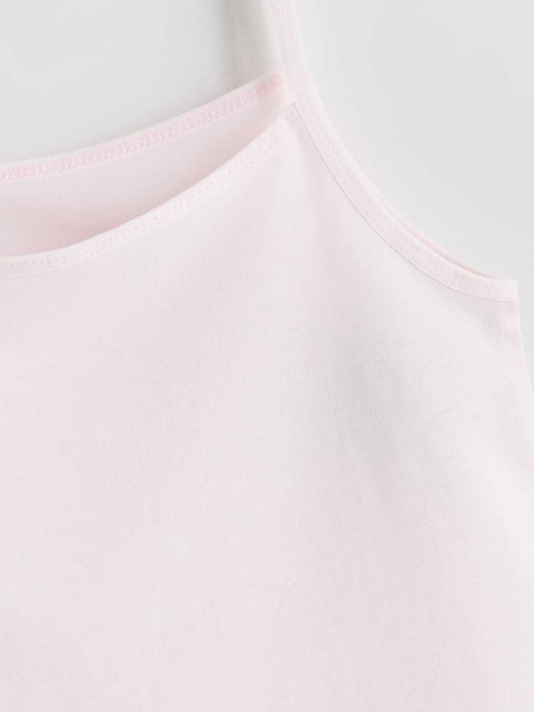 LCW Kids White Square Neck Girls Tank Top 3-Pack