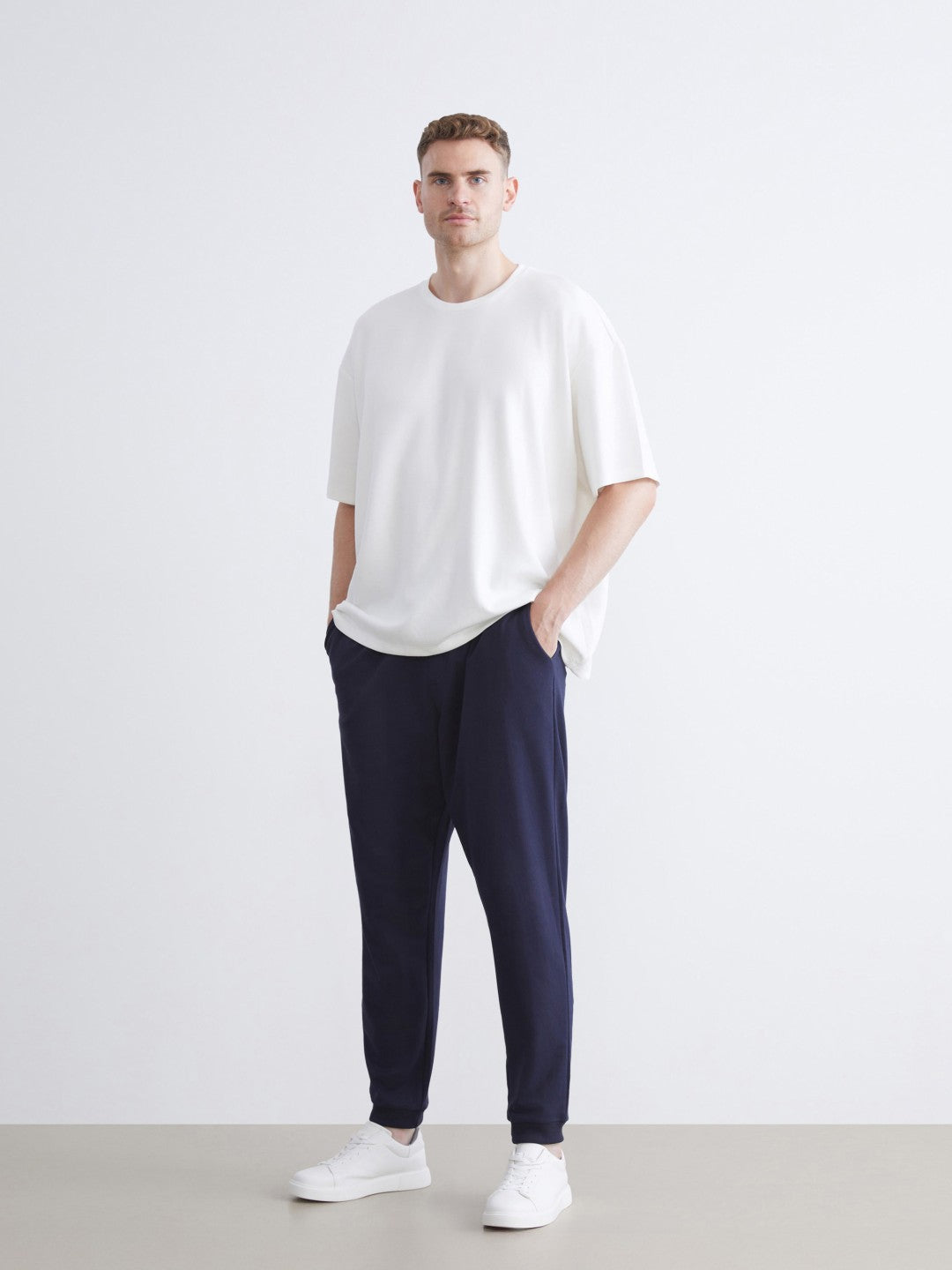 LCW Classic Plus Size Standard Fit Men Jogger Sweatpants