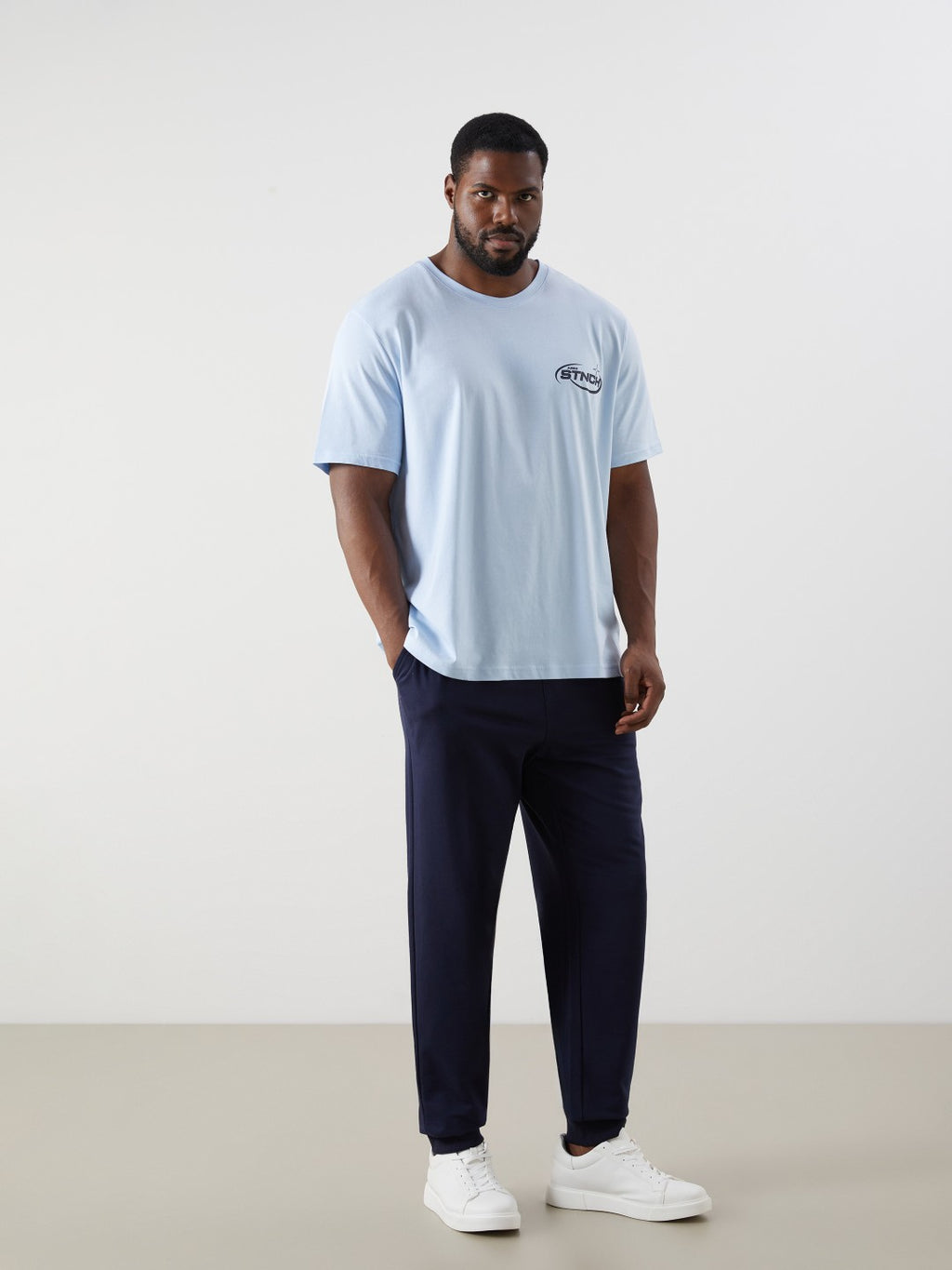 LCW Classic Plus Size Standard Fit Men Jogger Sweatpants