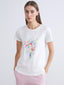 LCW Classic Crew Neck Floral Women T-Shirt