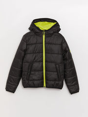 Hooded Boys Puffer Coat