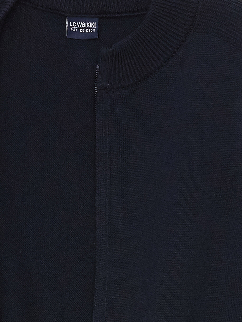 High Collar Basic Boys Knitwear Vest