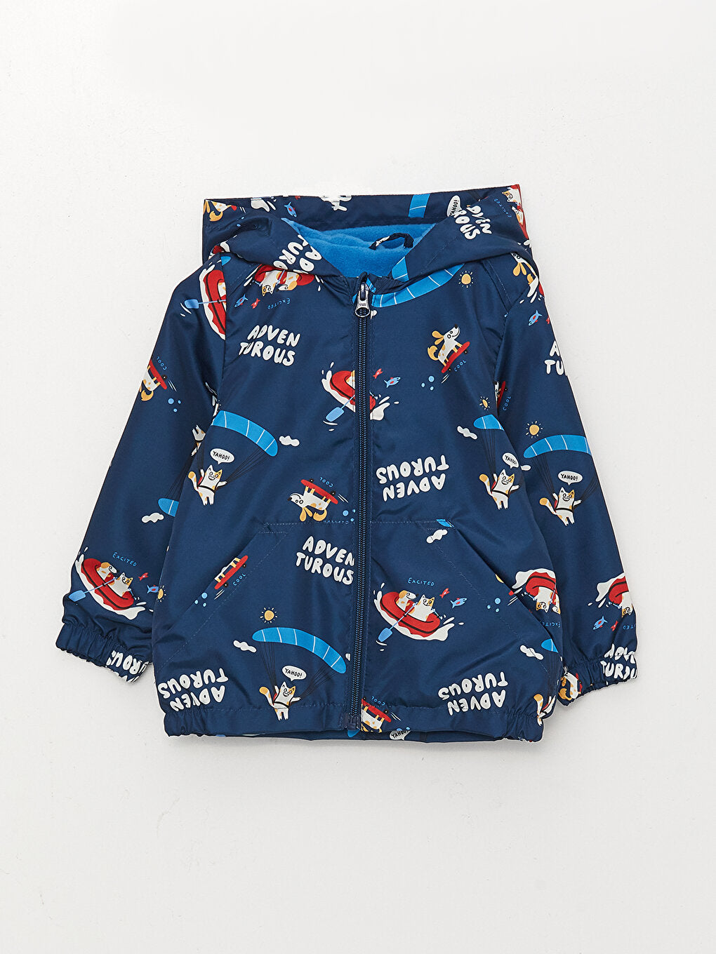 Hooded Long Sleeve Baby Boy Raincoat