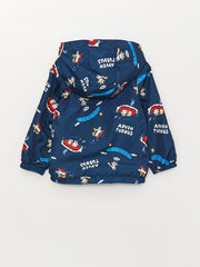 Hooded Long Sleeve Baby Boy Raincoat