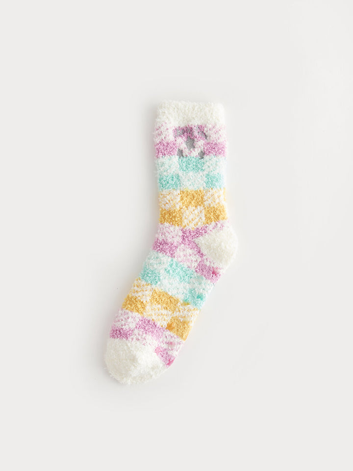 Girls Patterned Home Socks