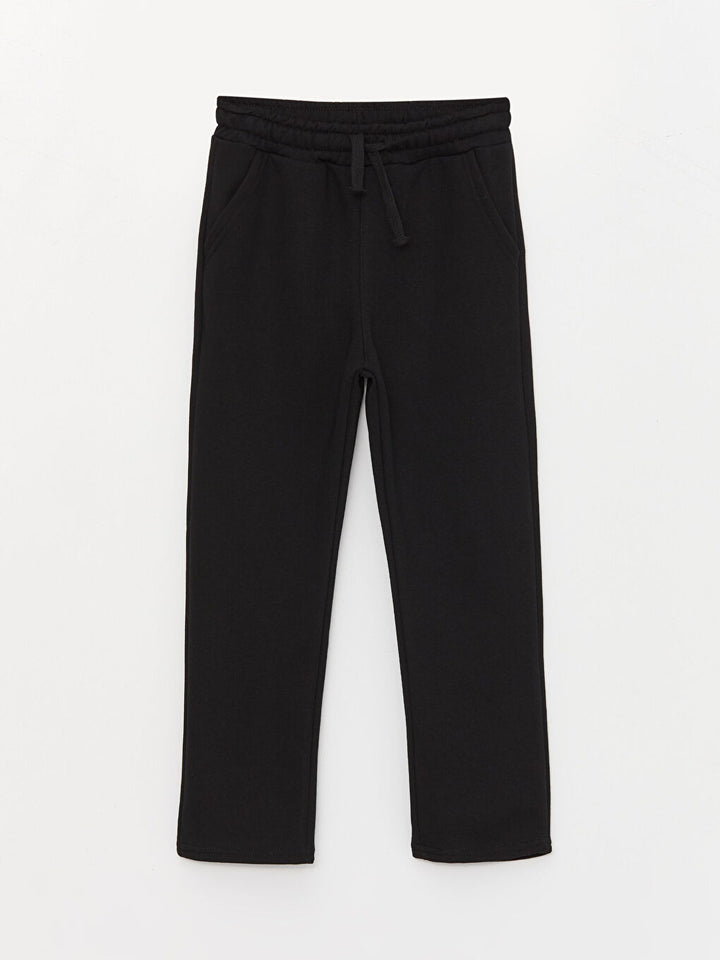 Basic Boys Sweatpants With Elastic Waist