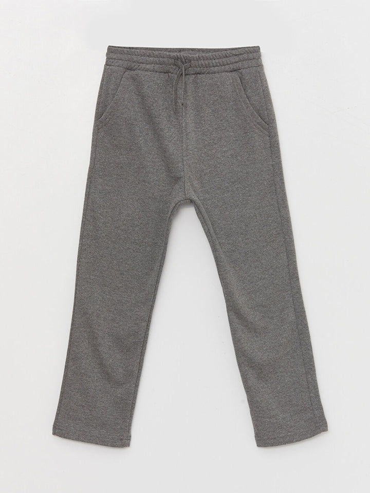 Basic Boys Sweatpants With Elastic Waist