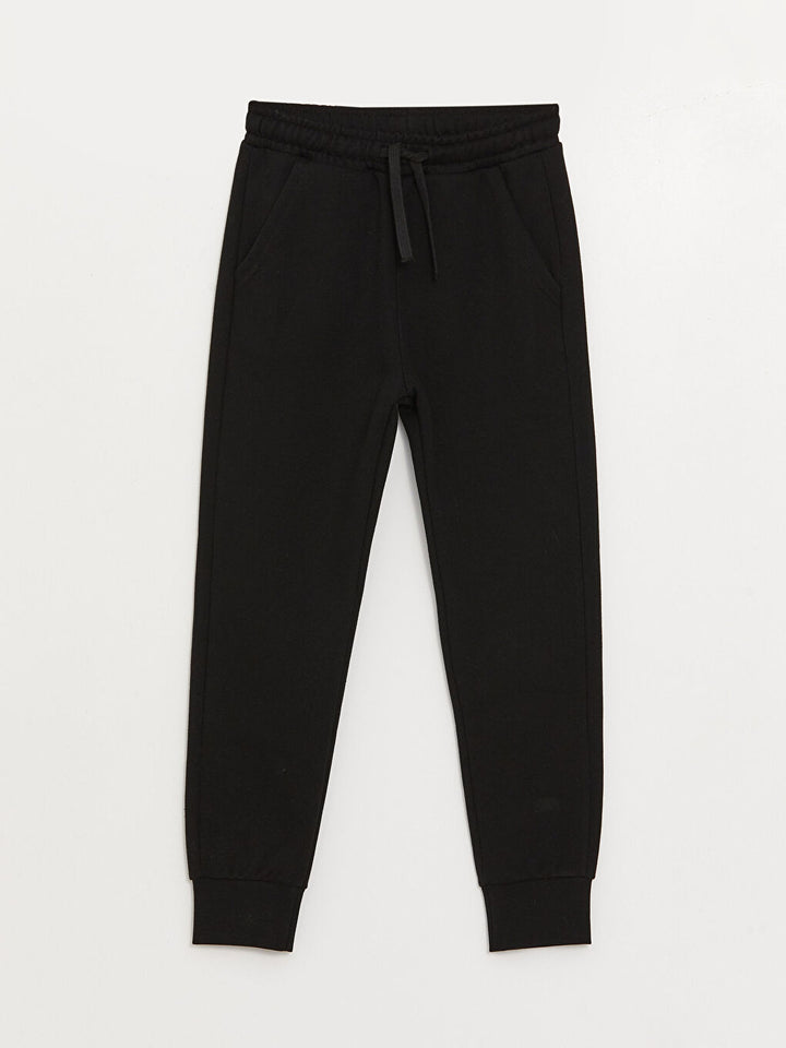 Basic Boys Jogger Sweatpants With Elastic Waist