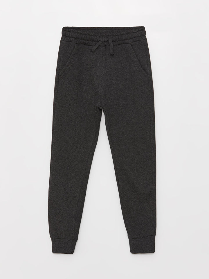 Basic Boys Jogger Sweatpants With Elastic Waist