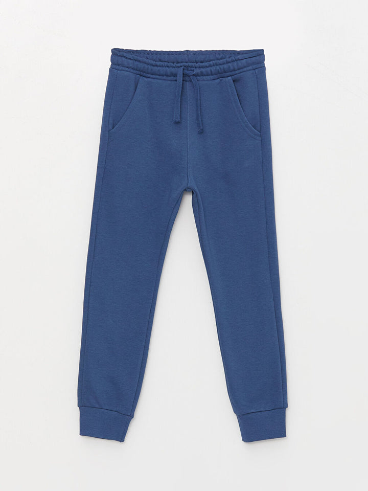 Basic Boys Jogger Sweatpants With Elastic Waist