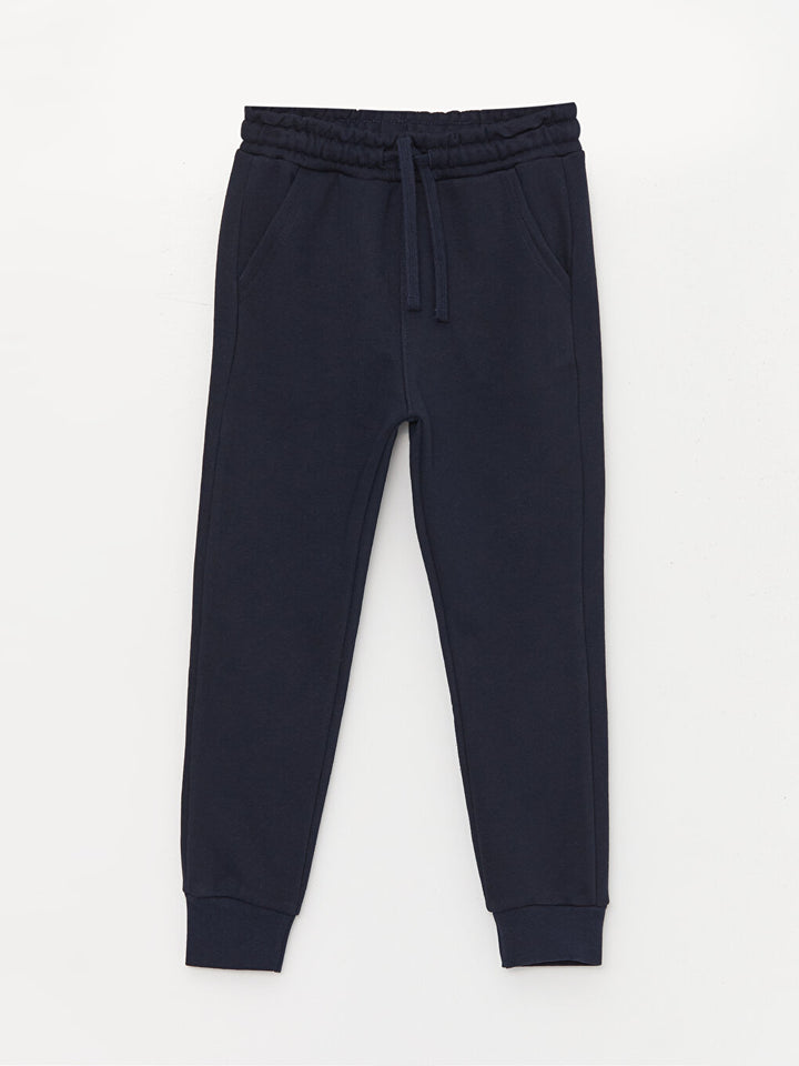 Basic Boys Jogger Sweatpants With Elastic Waist