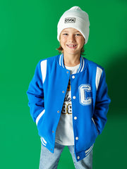 College Collar Boys Cashmere Coat