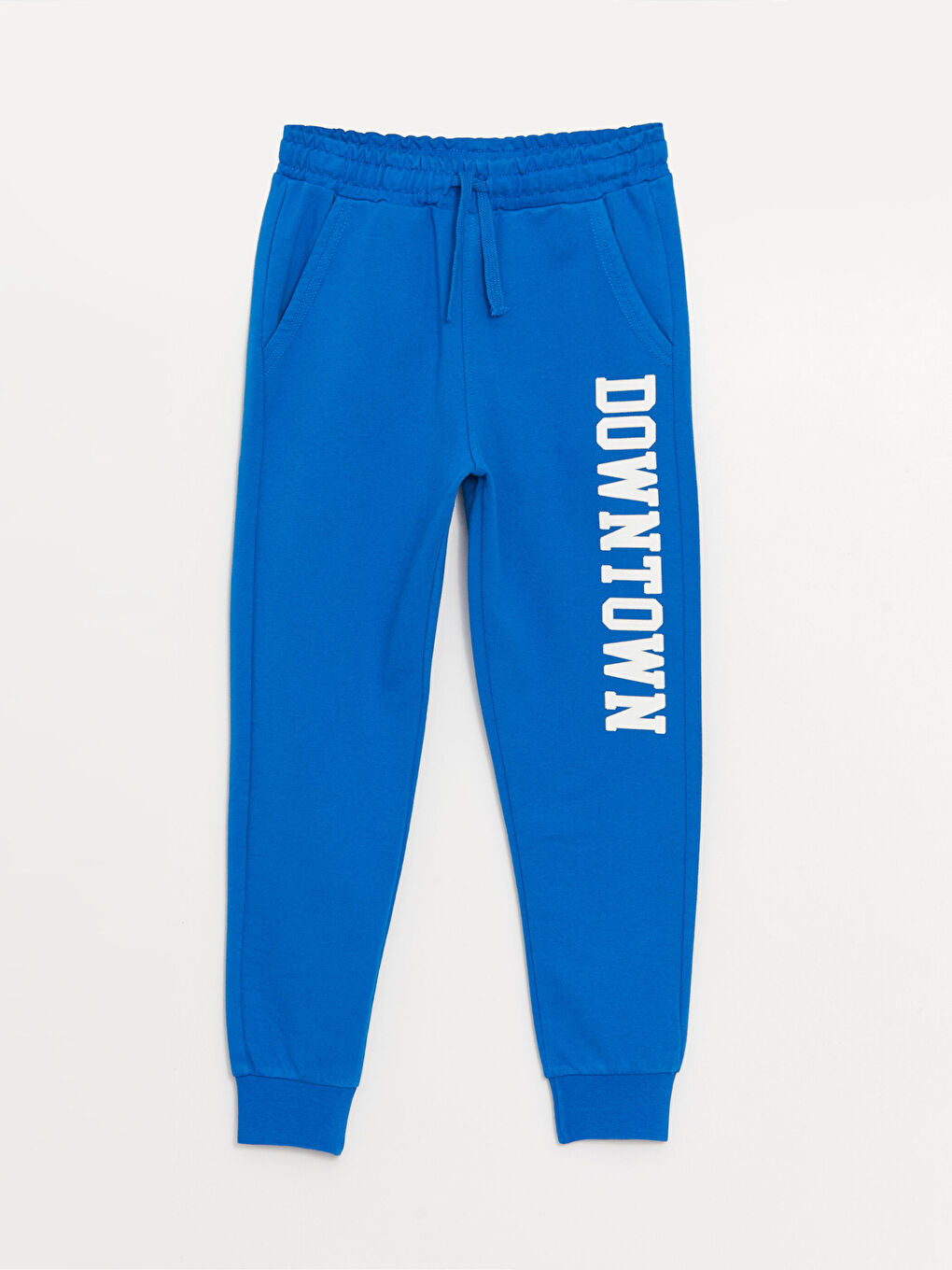 Printed Boys' Jogger Sweatpants With Elastic Waist