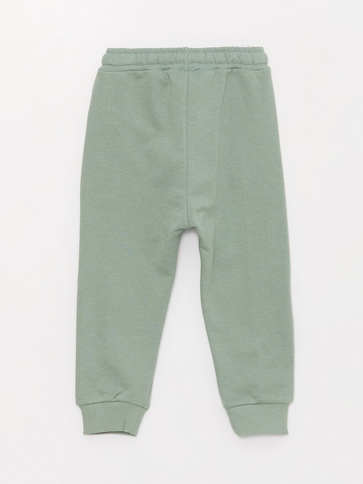 Basic Baby Boy Tracksuit Bottom With Elastic Waist