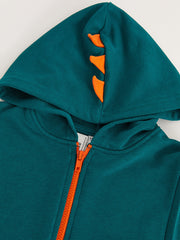 Hooded Boys Zippered Vest