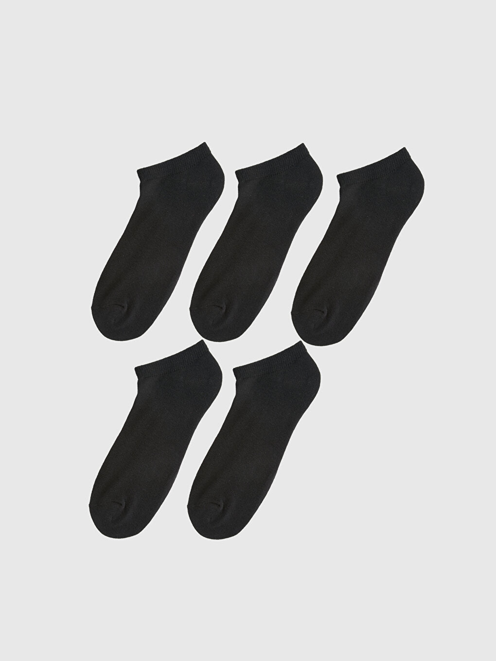 LCW ACCESSORIES Men's Booties Socks 5-pack