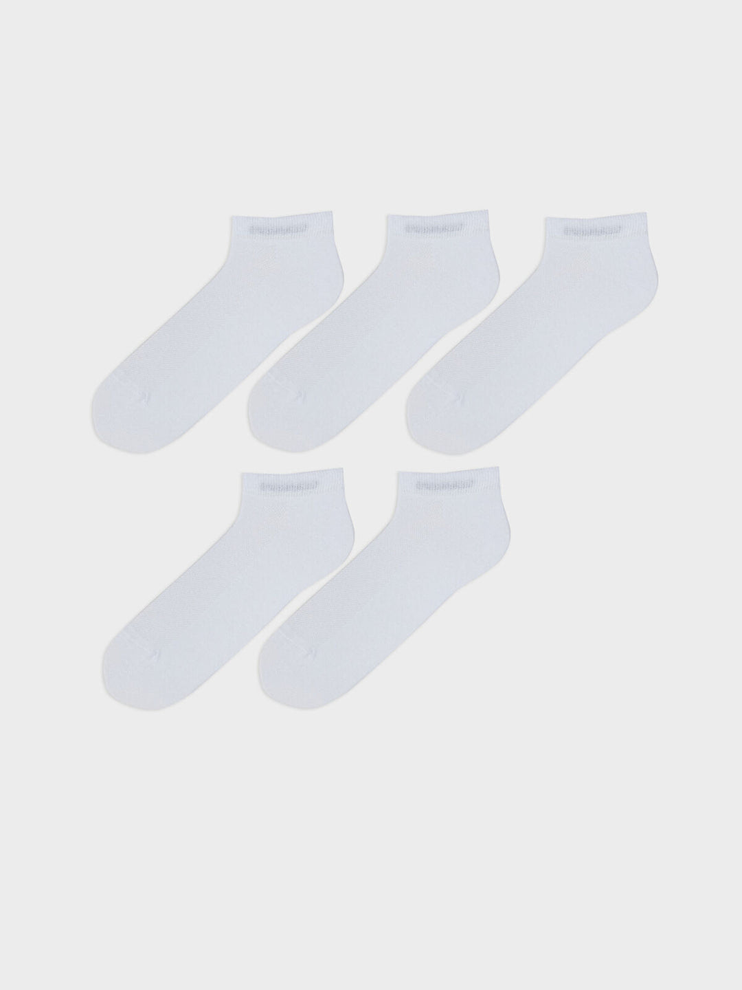LCW ACCESSORIES Men's Booties Socks 5-pack