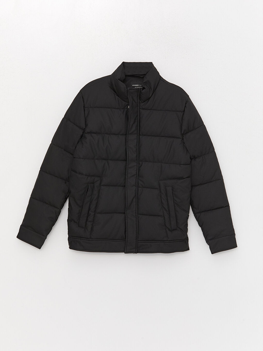 Standard Mold Stand Collar Men Puffer Coat