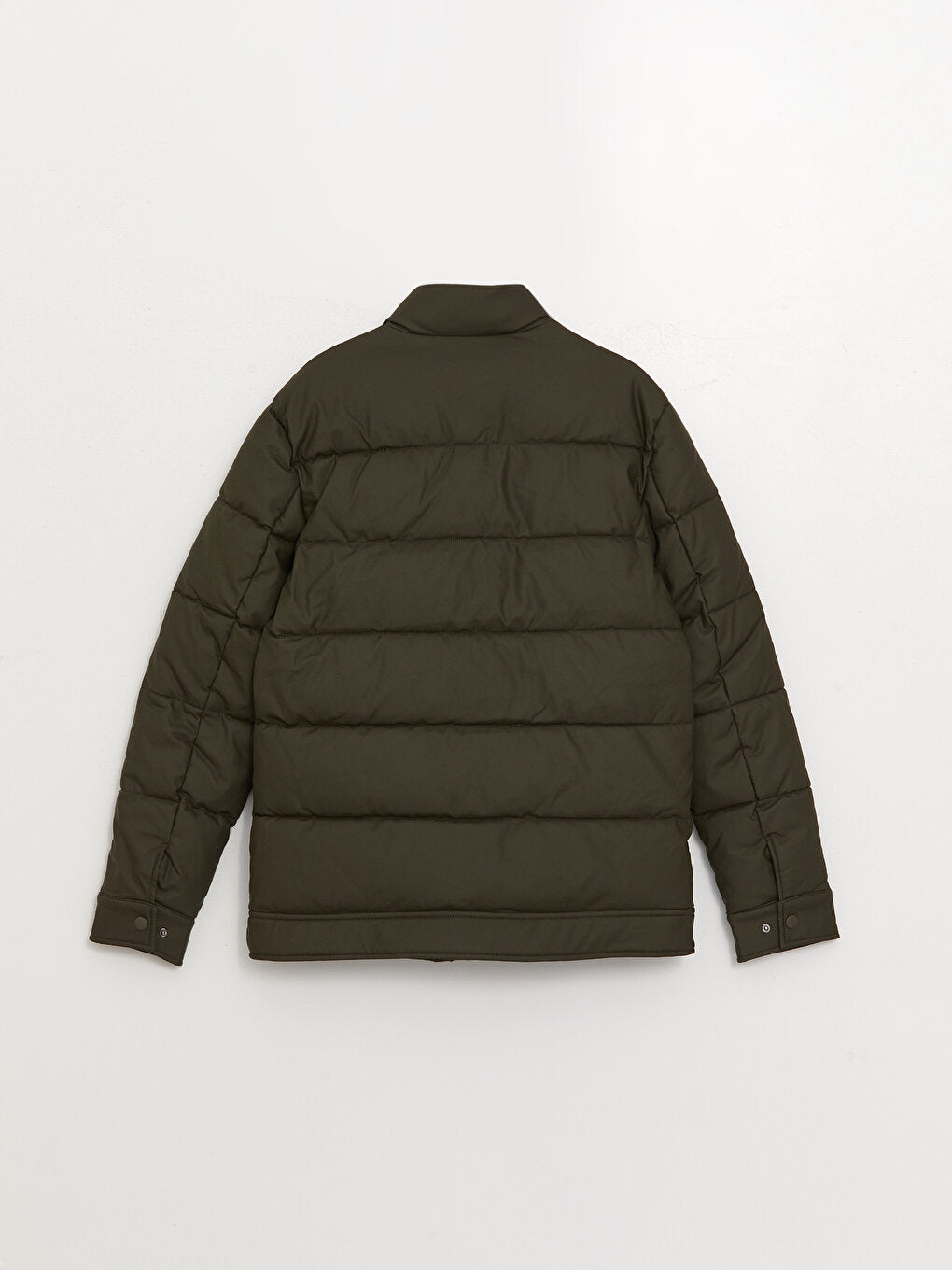 Standard Mold Stand Collar Men Puffer Coat