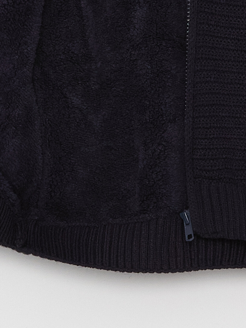 Hooded Basic Long Sleeve Boys Knitwear Cardigan