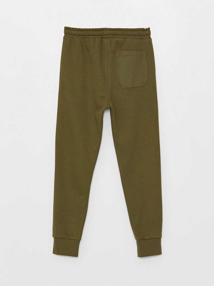 Boys' Jogger Sweatpants With Elastic Waist