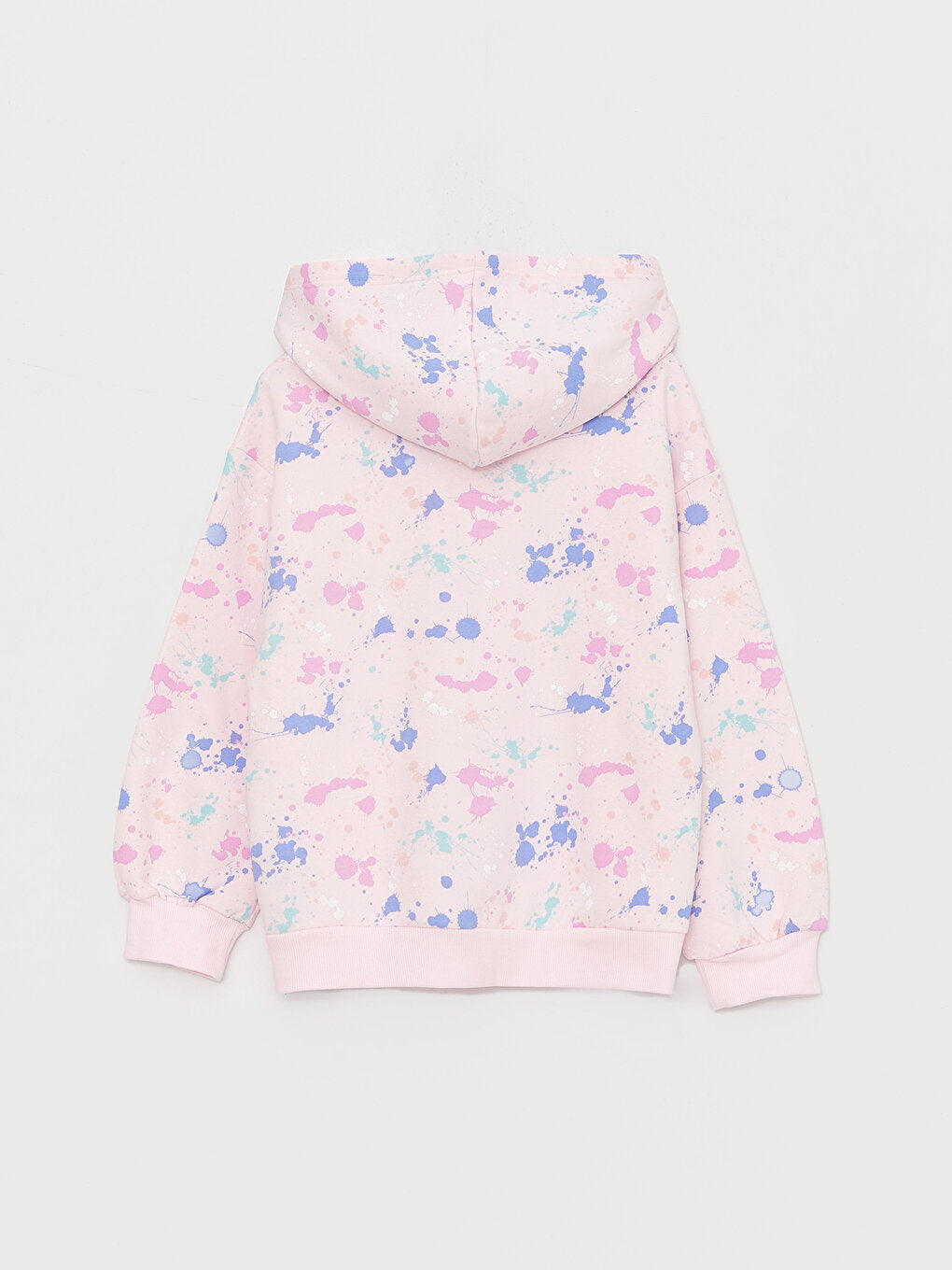 Printed Long Sleeve Girls Hoodie