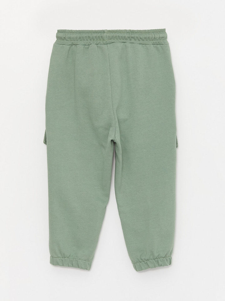 Basic Baby Boy Jogger Tracksuit Bottom With Elastic Waist