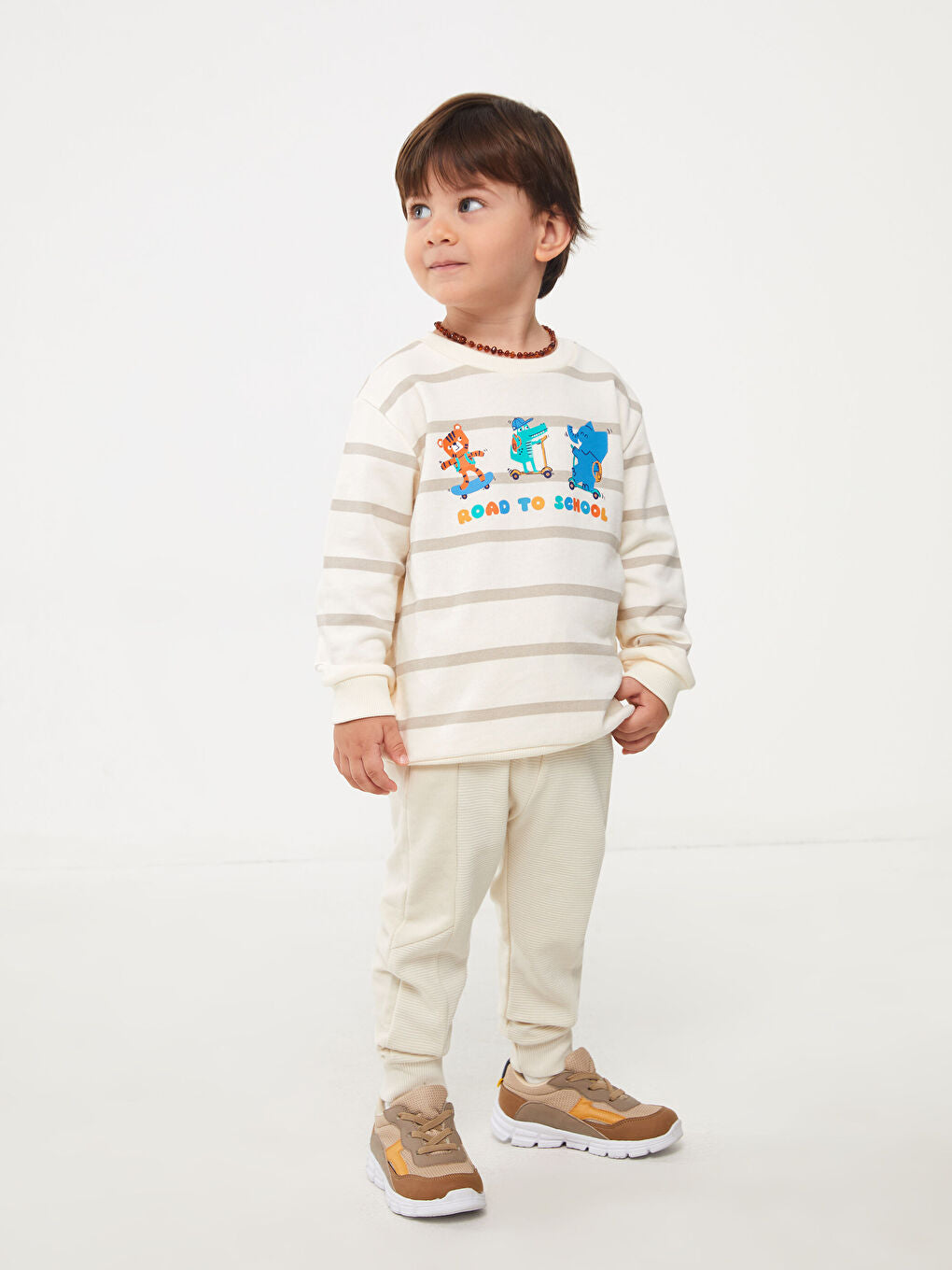 Crew Neck Baby Boy Sweatshirt