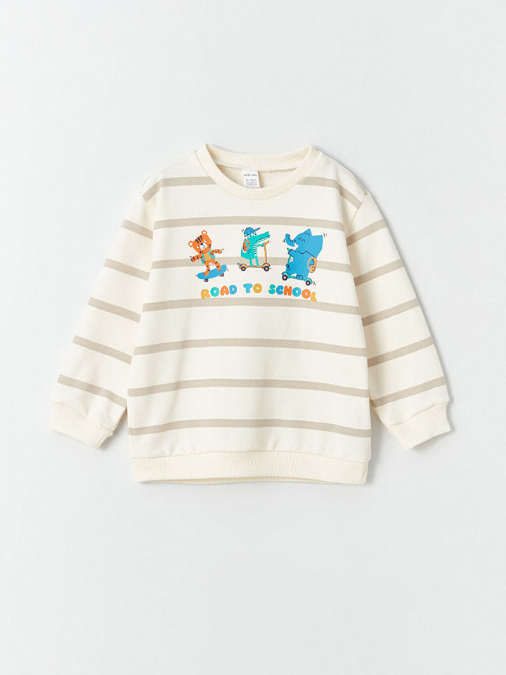 Crew Neck Baby Boy Sweatshirt