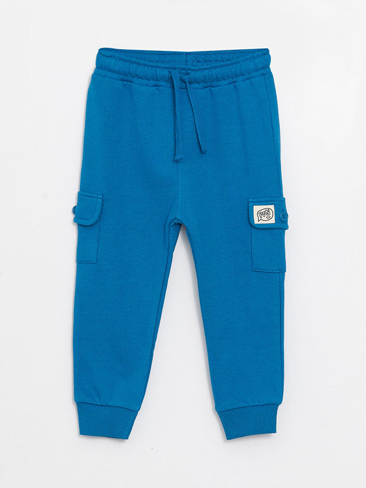 Basic Baby Boy Jogger Tracksuit Bottom With Elastic Waist