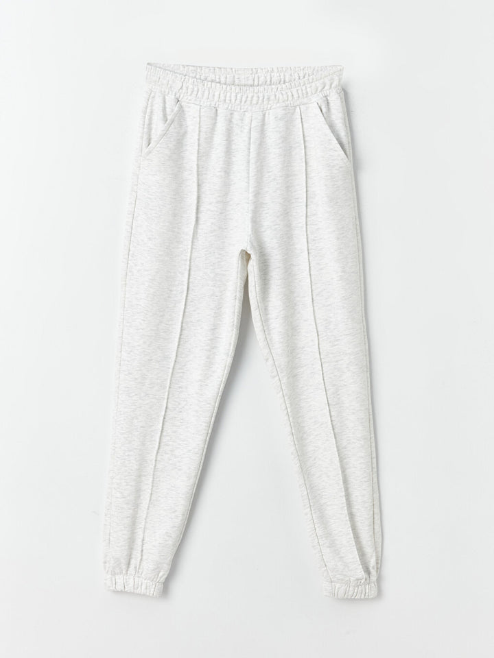 Basic Girls Jogger Sweatpants With Elastic Waist