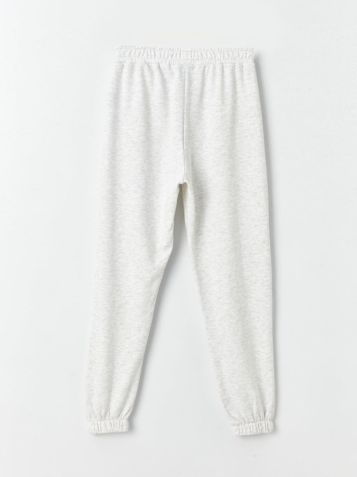 Basic Girls Jogger Sweatpants With Elastic Waist