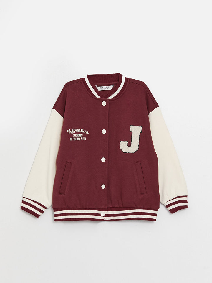 Comfortable Fit Girls College Jacket