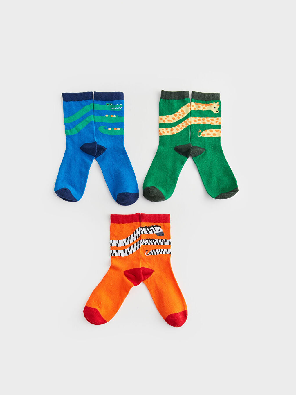 Patterned Boy Socks Set Of 5