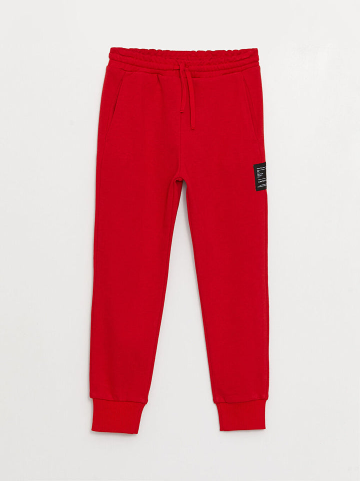 Boys' Jogger Sweatpants With Elastic Waist