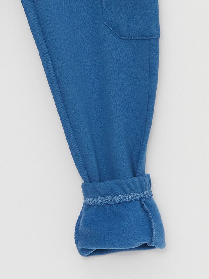 Boys' Cargo Sweatpants With Elastic Waist