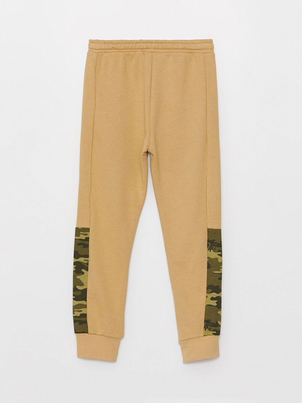 Camouflage Patterned Boys Jogger Sweatpants With Elastic Waistband