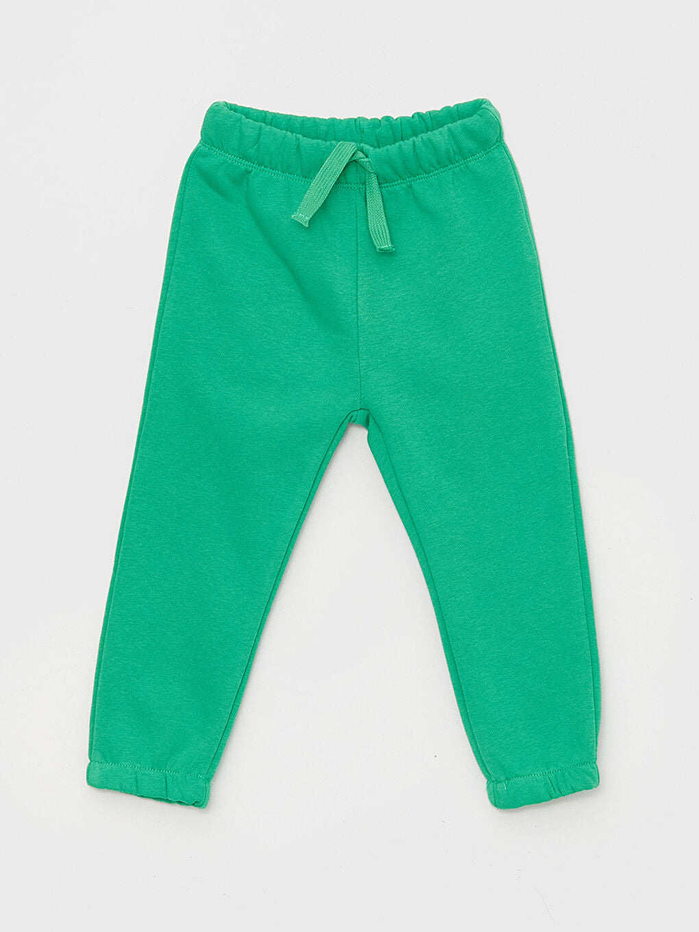 Basic Baby Boy Tracksuit Bottom 2-Piece Set With Elastic Waist