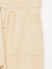 Elastic Waist Velvet Baby Boy Tracksuit Bottom