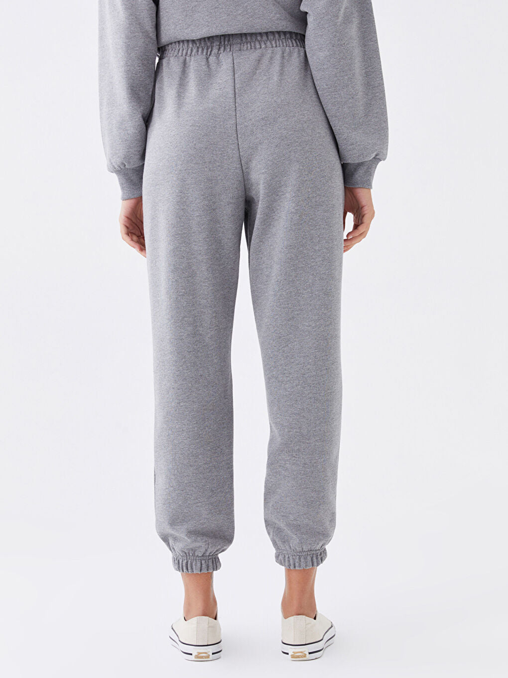 Embroidered Women Sweatpants With Elastic Waistband