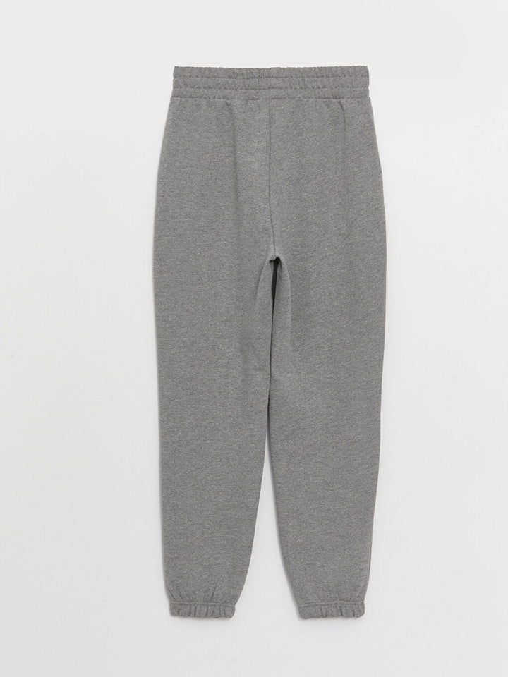 Embroidered Women Sweatpants With Elastic Waistband