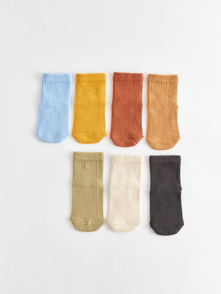 Basic Baby Boy Socks 7 Pack