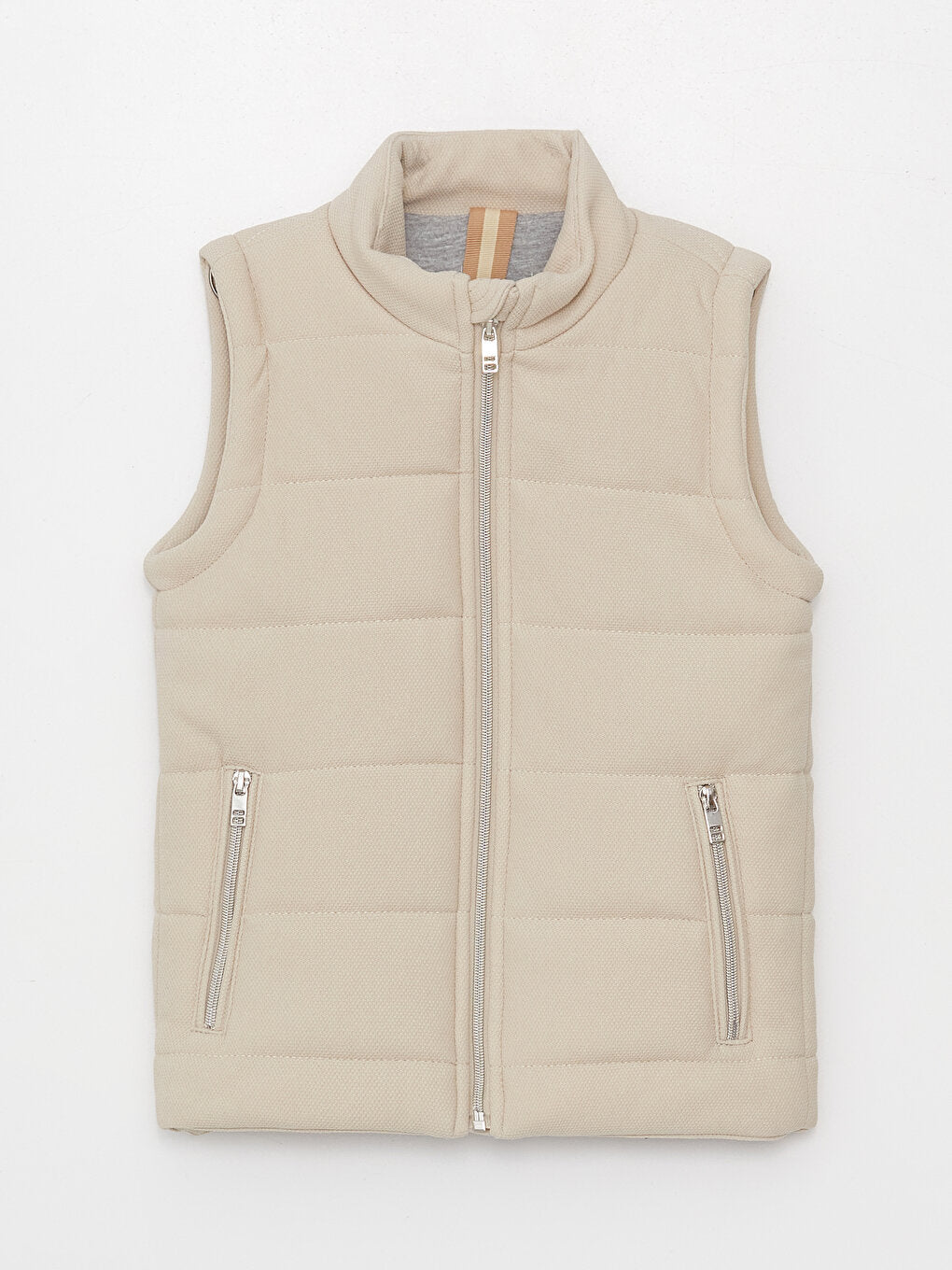High Collar Boys Vest