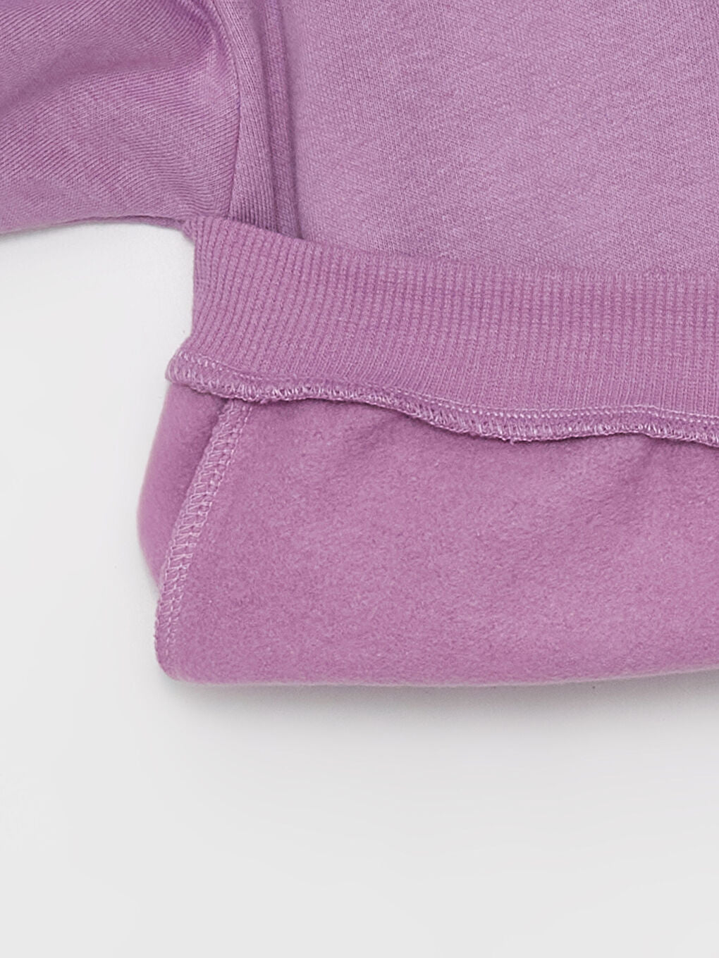 Crew Neck Long Sleeve Embroidered Baby Girl Sweatshirt