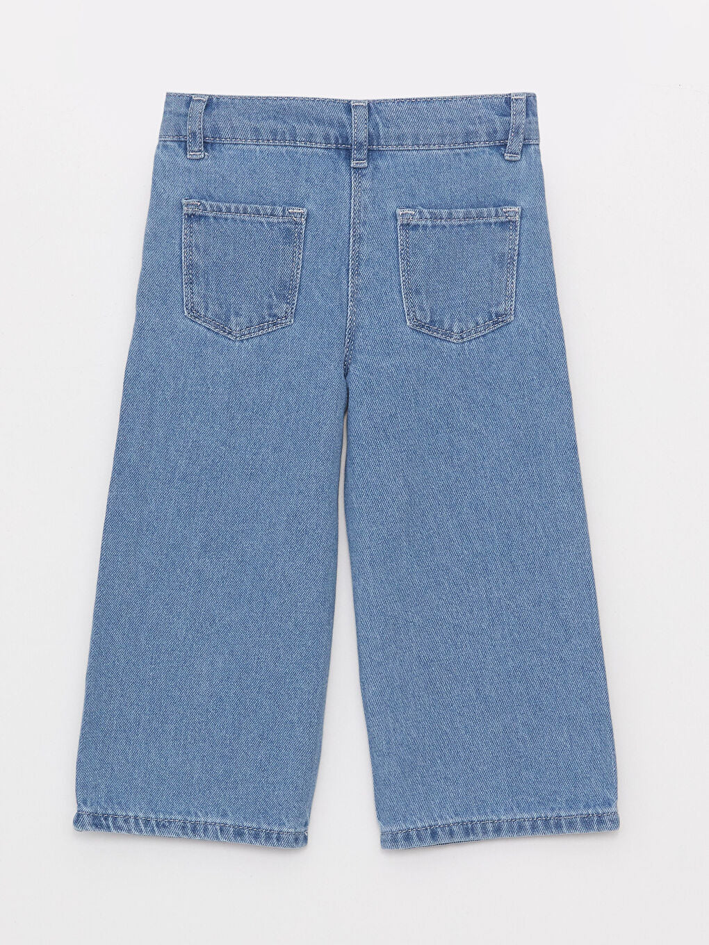 Embroidery Detailed Baby Girl Jean Trousers